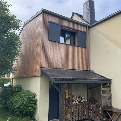 surélévation sur garage thorigné fouillard - après travaux 2