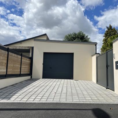 Rénovation d'un garage à Cesson-Sévigné - après face